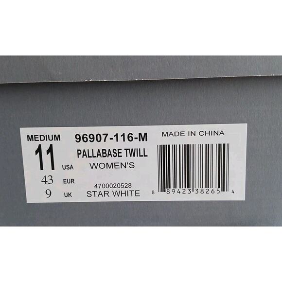 Palladium Pallabase Twill Star White boots Army Boots Sz 11 Womens New With Box - Picture 9 of 9